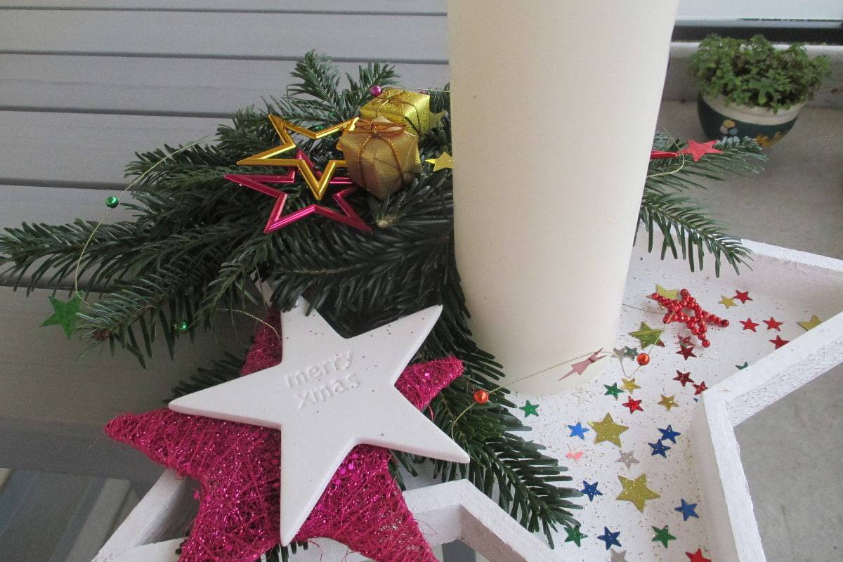 Adventsgestecke selber machen