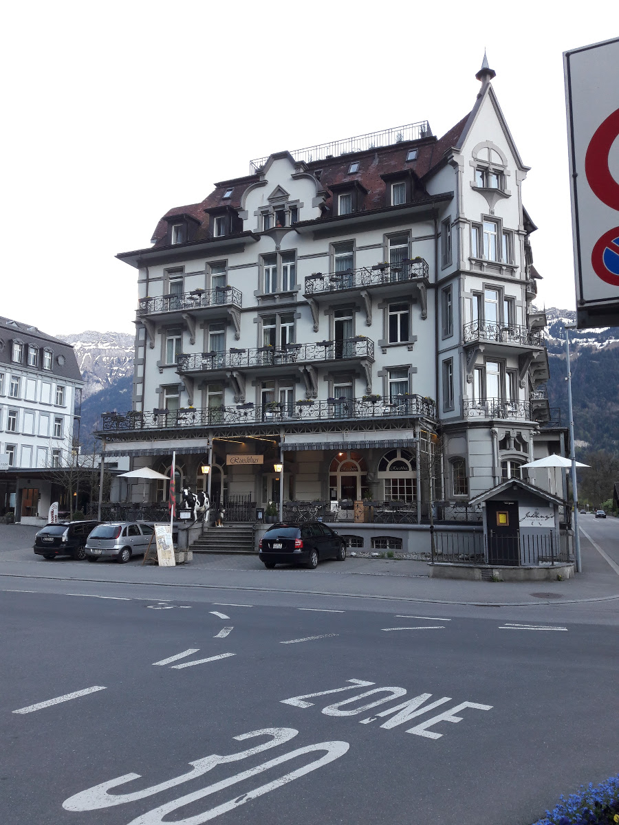 Interlaken in der Schweiz, ein Ort für Sommer und Winter