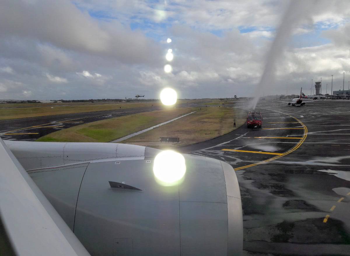 Qatar Airways Einführungsflug von Doha nach Adelaide