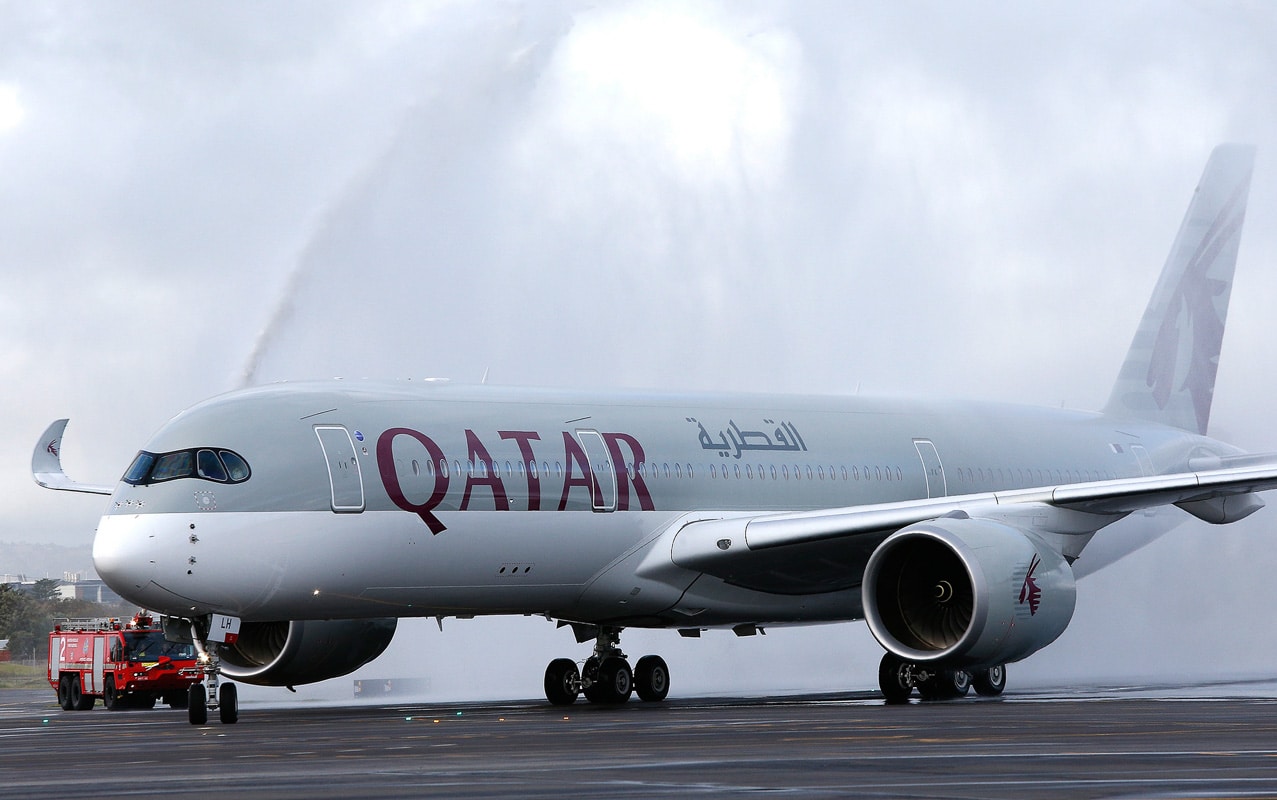 Qatar Airways Einführungsflug