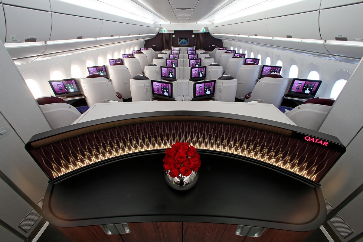 Qatar Airways Einführungsflug