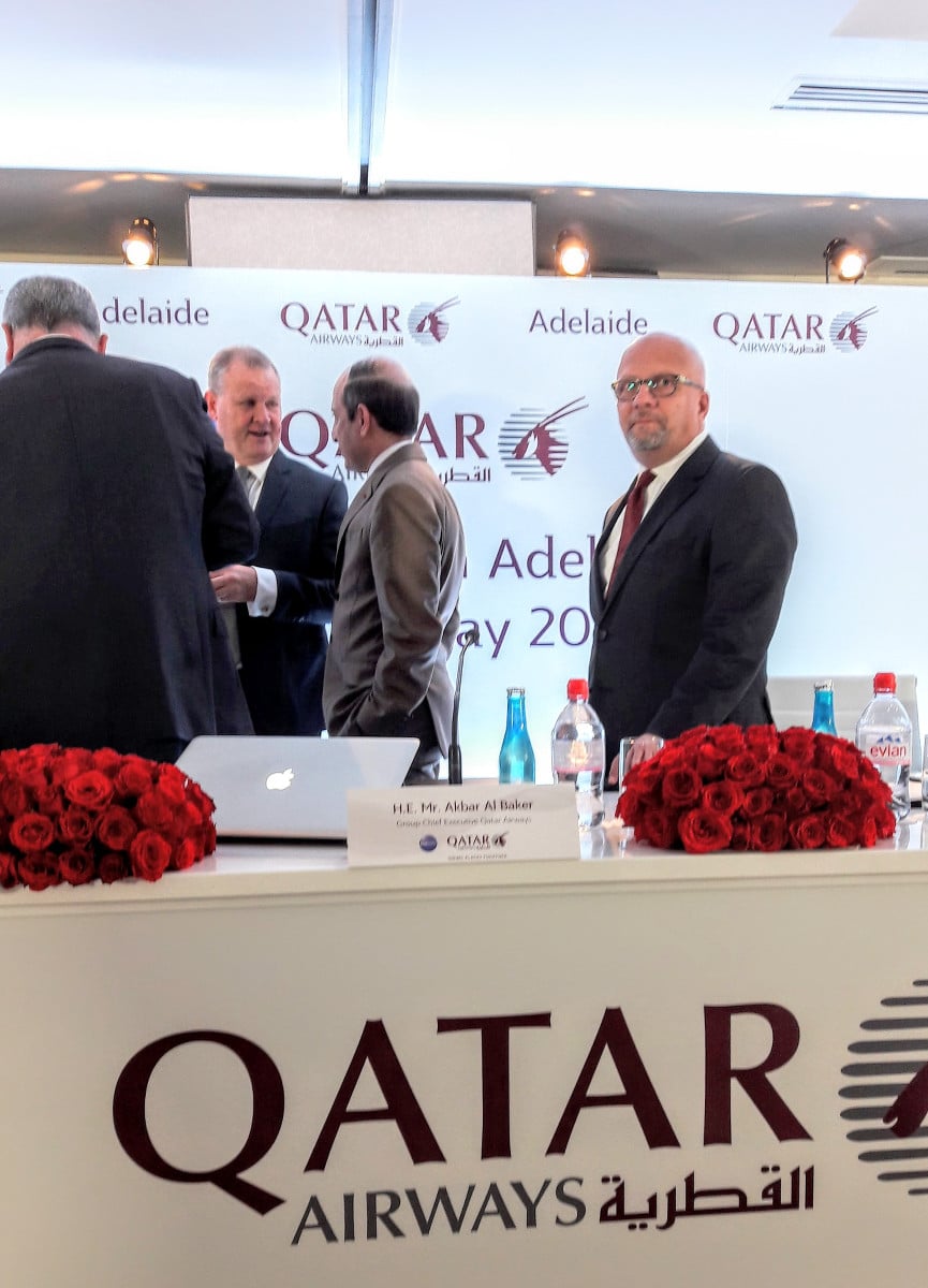 Qatar-Airways-Pressekonferenz-Adelaide