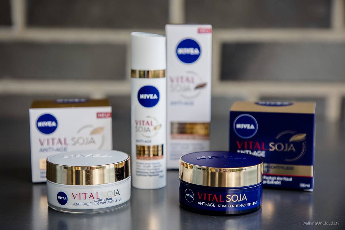 NIVEA Vital Soja Anti Age Pflegeserie - Beautyblogger Ü50 - Best Ager Blogger - Pflegeprodukte für die reife Haut - Erfahrungsbericht