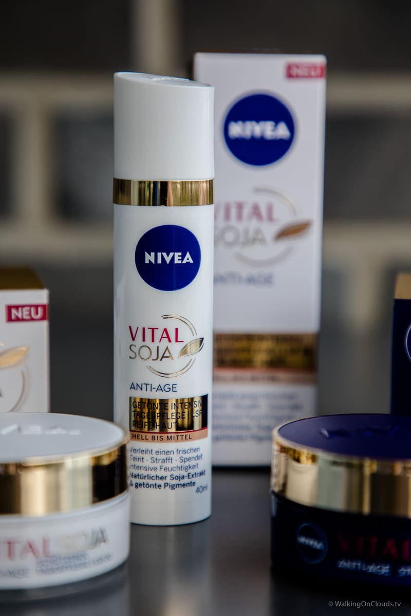NIVEA Vital Soja Anti Age Pflegeserie - Beautyblogger Ü50 - Best Ager Blogger - Pflegeprodukte für die reife Haut - Erfahrungsbericht