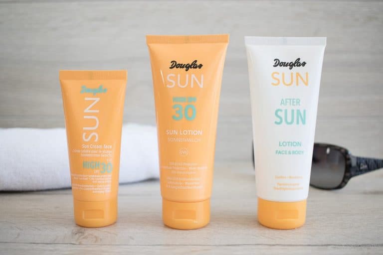 Douglas Sonnencreme für das Gesicht und den Körper, sowie die After Sun Creme zur Regenerierung der Haut danach - LSF 30 - Hautpflege - BestAger - reife Haut - Beauty Blog -