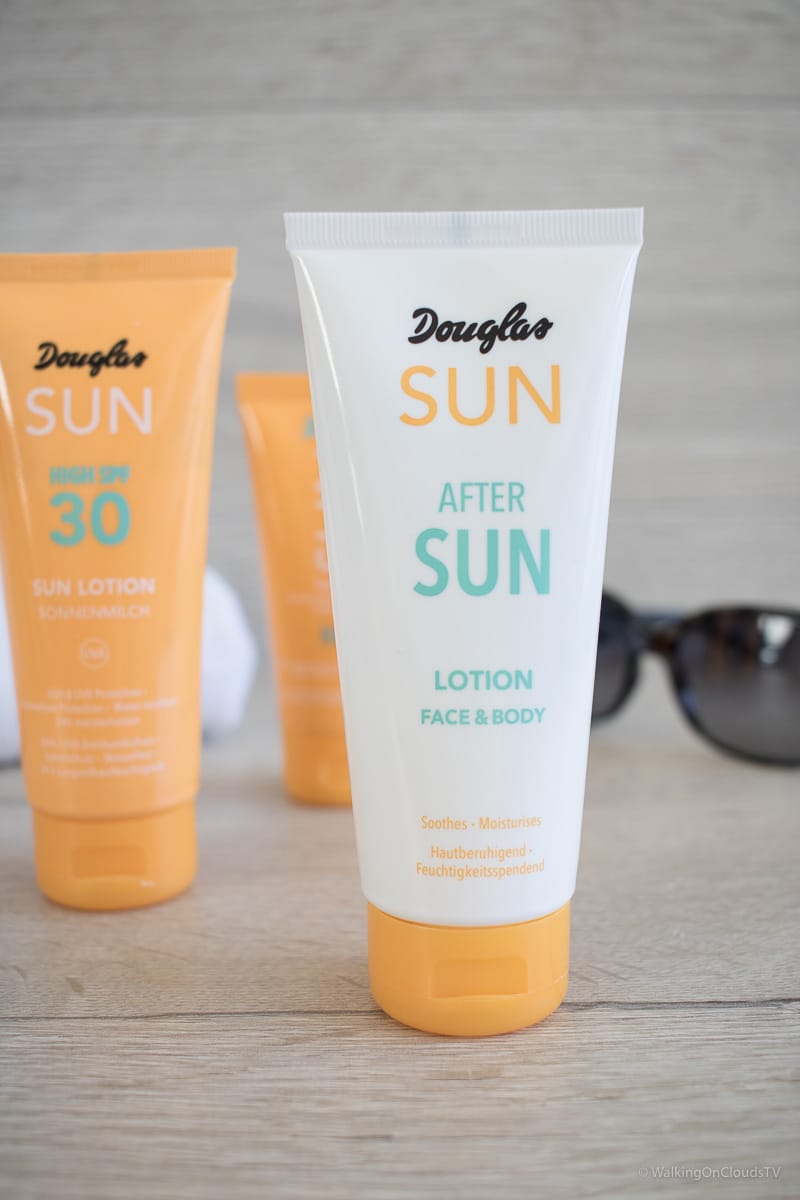 Douglas Sonnencreme für das Gesicht und den Körper, sowie die After Sun Creme zur Regenerierung der Haut danach - LSF 30 - Hautpflege - BestAger - reife Haut - Beauty Blog -