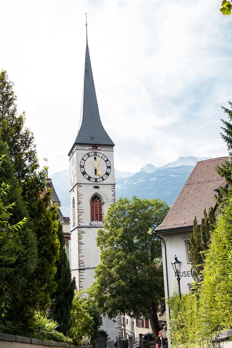 Chur, Graubünden, Schweiz, Rhätische-Bahn, Arosa, wandern, Brambruesch, Biken, Reformation, Museum, Forum-Würth, Kunsthaus, Stadtführung, Best Ager