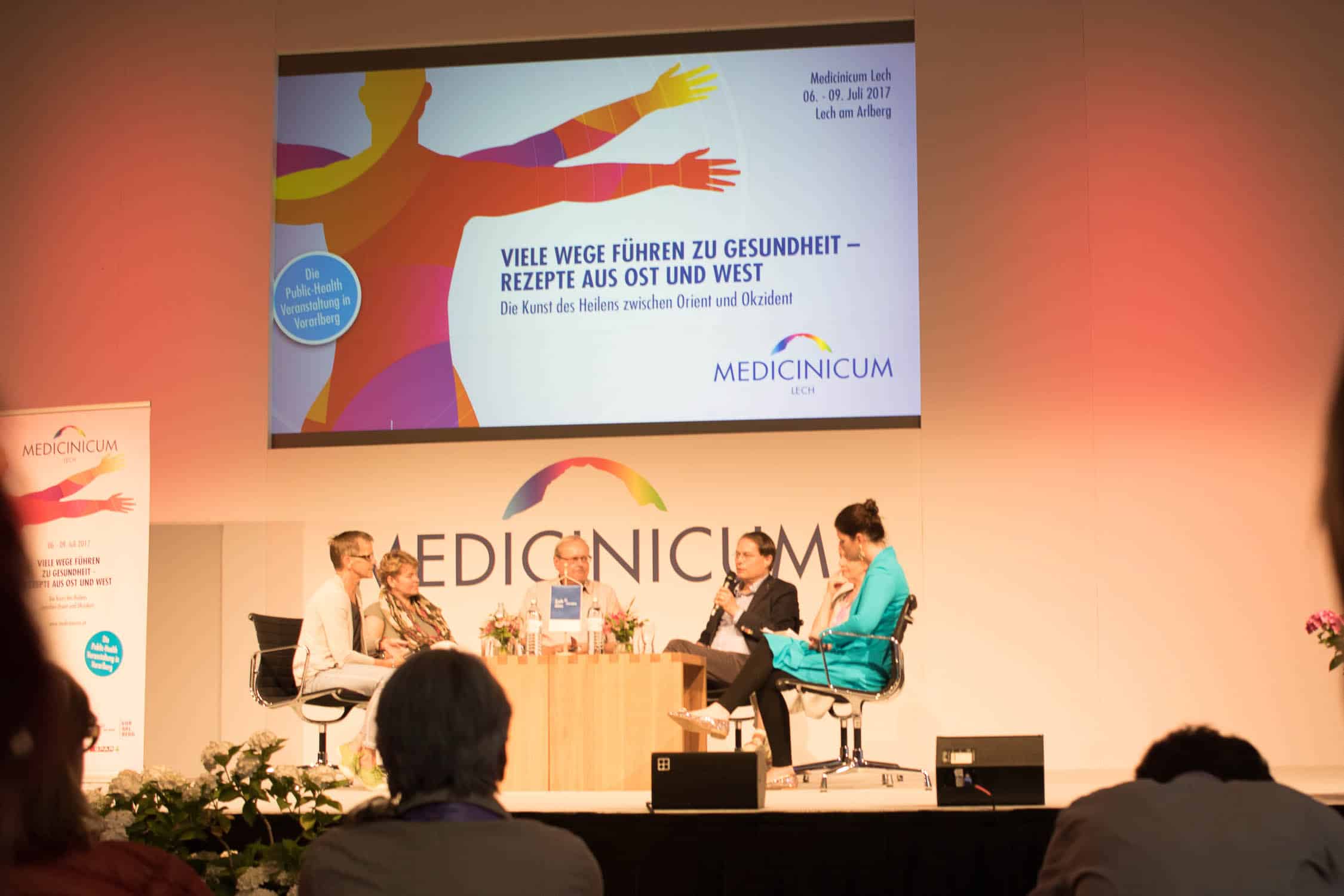 Medicinicum in Lech am Arlberg, Thema, Medizin in Ost und West, Schulmedizin, Ayurveda, Shiatsu, Yoga, gesunde Ernährung, Kräuterkunde, Anti-Aging, Best Ager