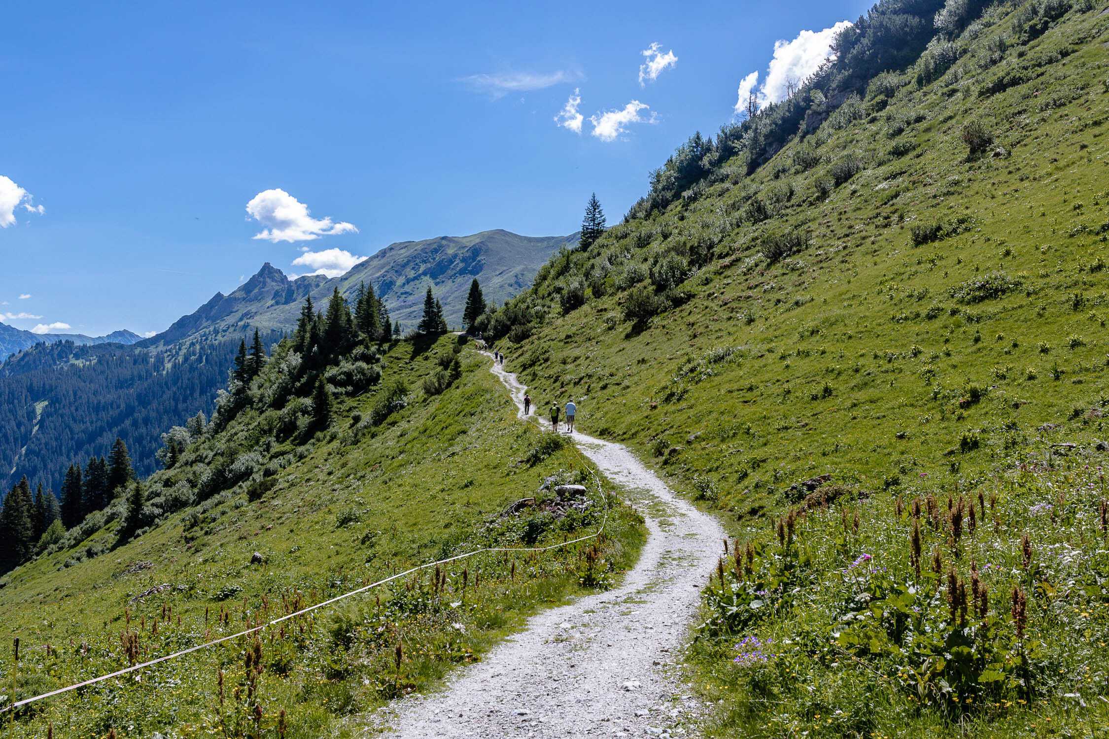 Montafon südlichstes Tal in Vorarlberg ist Sommer wie Winter ein schöner Urlaubsort. Schruns ist idealer Ausgangspunkt zum Wandern, Mountaunbiketouren, Klettern,