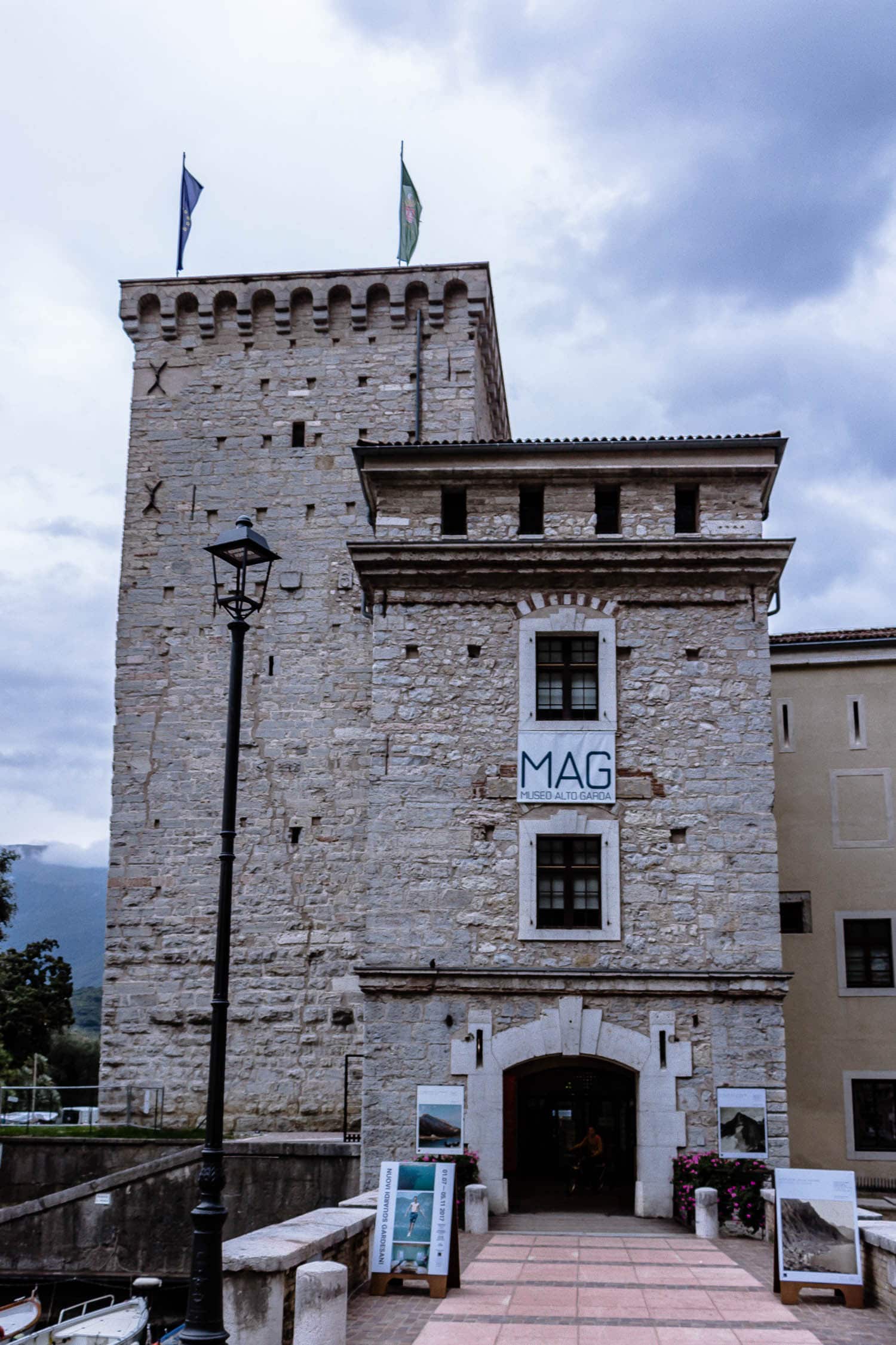 Riva del Garda am Gardasee ideal zum Wandern und Radfahren, Trentino, Italien, Pregasina, Lendrotal, Monte Brione, Bastion, Ponale-Strasse, MAG-Museo,