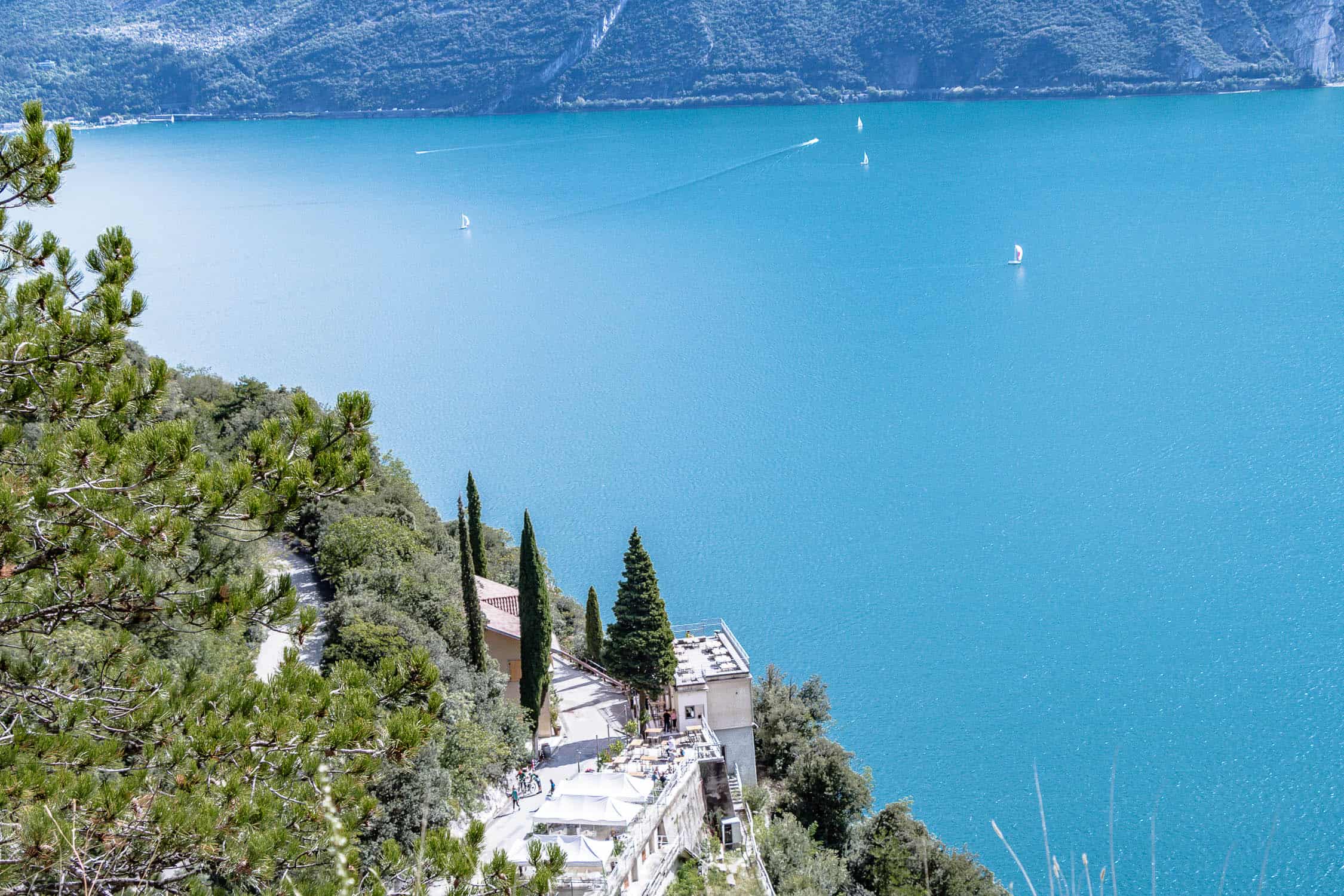 Riva del Garda am Gardasee ideal zum Wandern und Radfahren, Trentino, Italien, Pregasina, Lendrotal, Monte Brione, Bastion, Ponale-Strasse, MAG-Museo,
