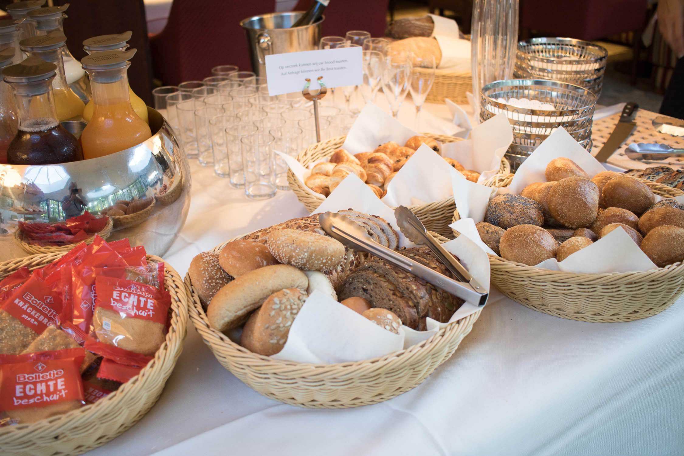 Restaurant de Wanne in Ootmarsum serviert die regionale und internationale gehobene Küche. Zutaten aus der Region, Hotel de Wiemsel, vier Sterne Premium,