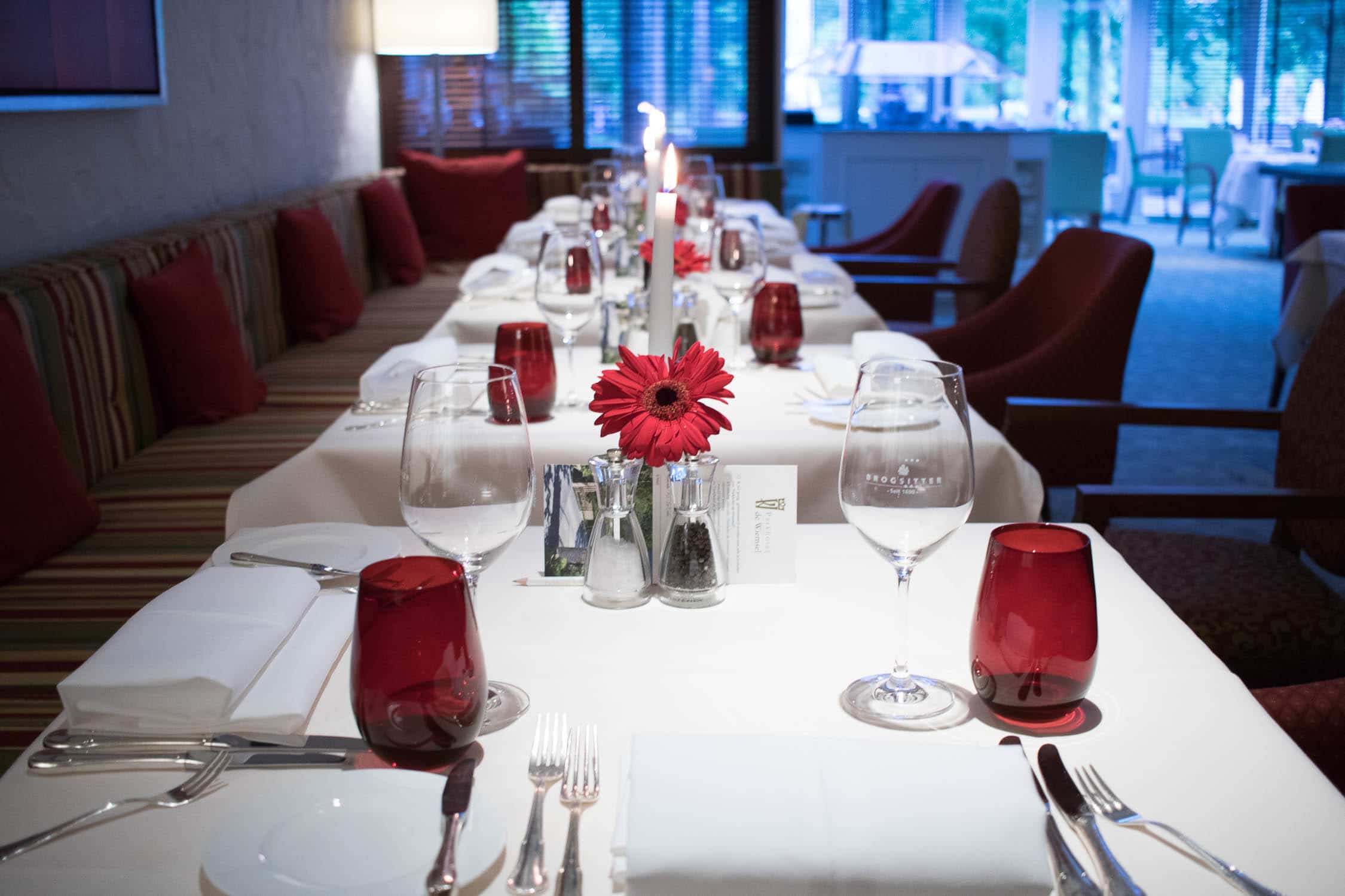 Restaurant de Wanne in Ootmarsum serviert die regionale und internationale gehobene Küche. Zutaten aus der Region, Hotel de Wiemsel, vier Sterne Premium,