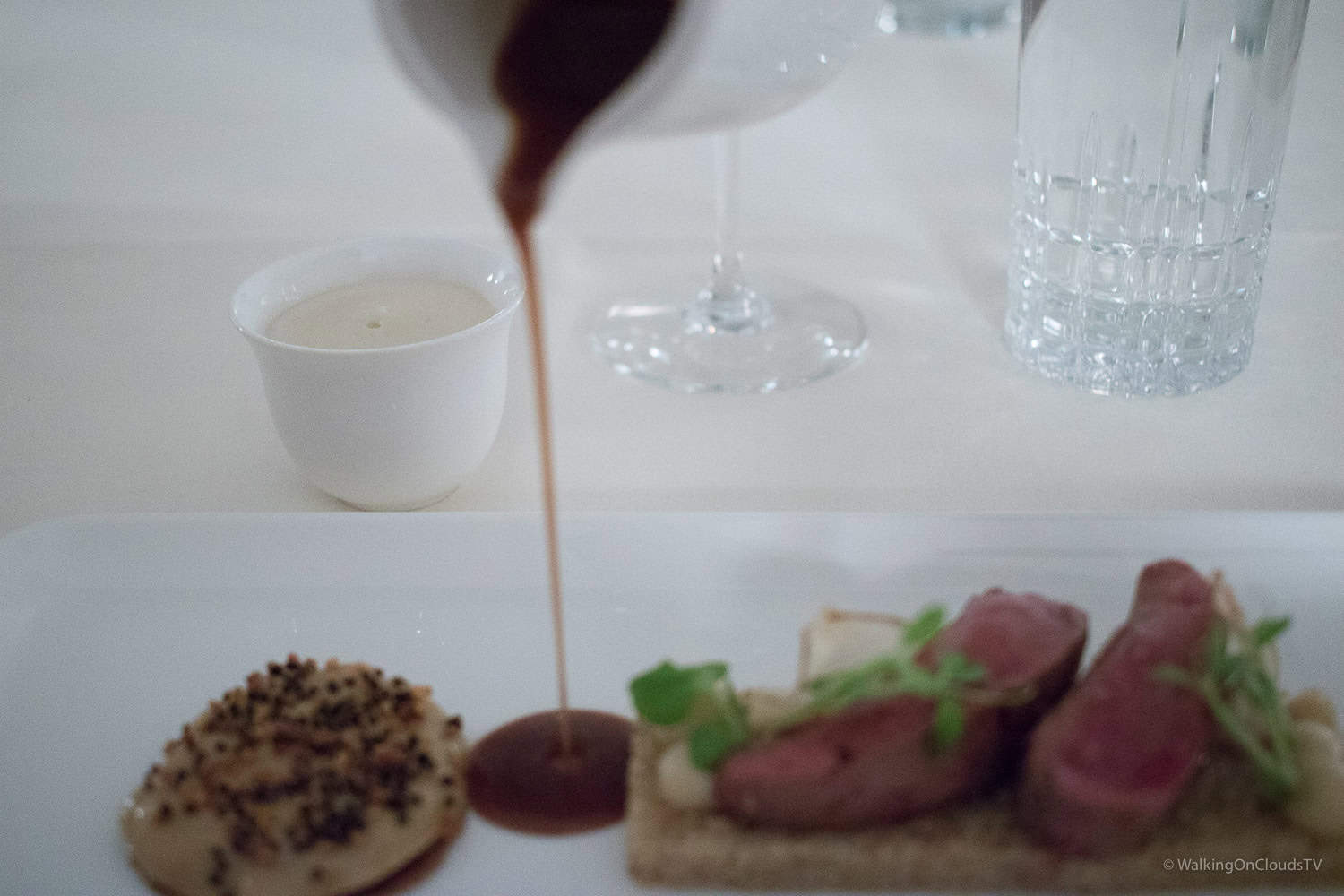 Sternerestaurant Camers im Schlosshotel Hohenkammer, Küchenchef Florian Vogel zaubert fantastische Kreationen, regionale und internationale Küche neu interpretiert