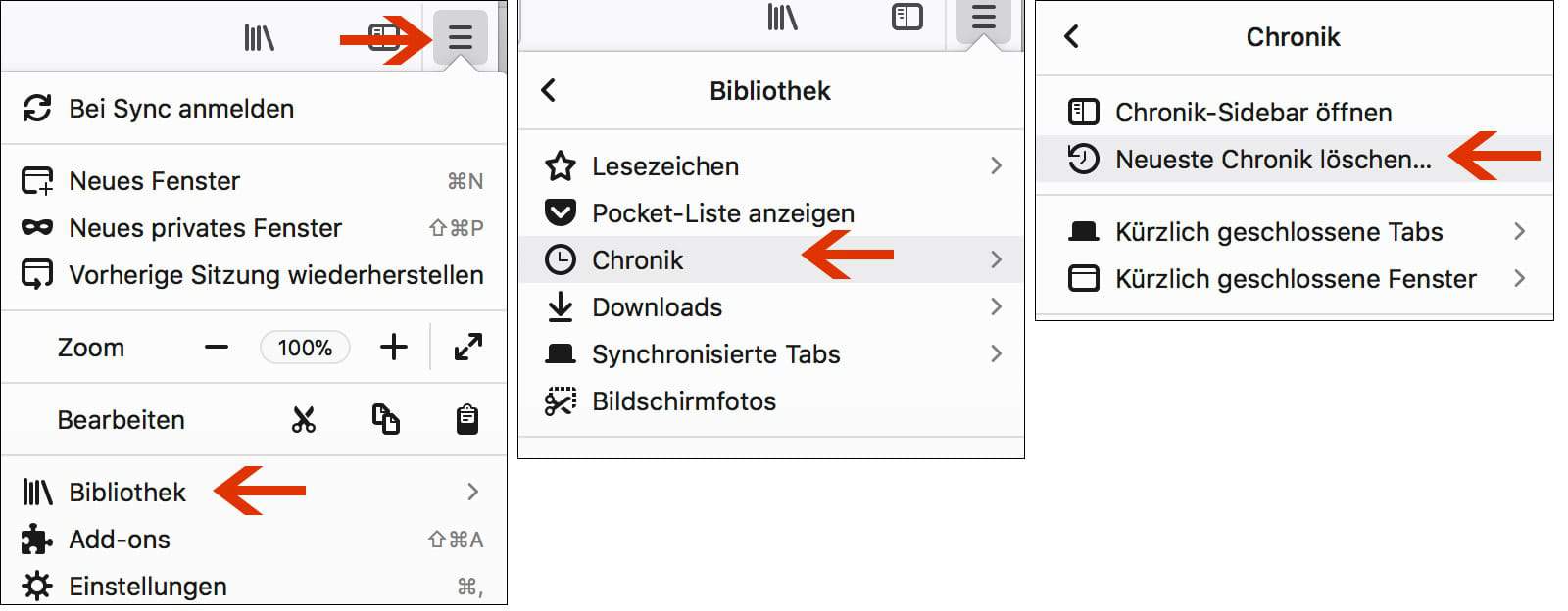 Firefox Browser Cookies loeschen 1