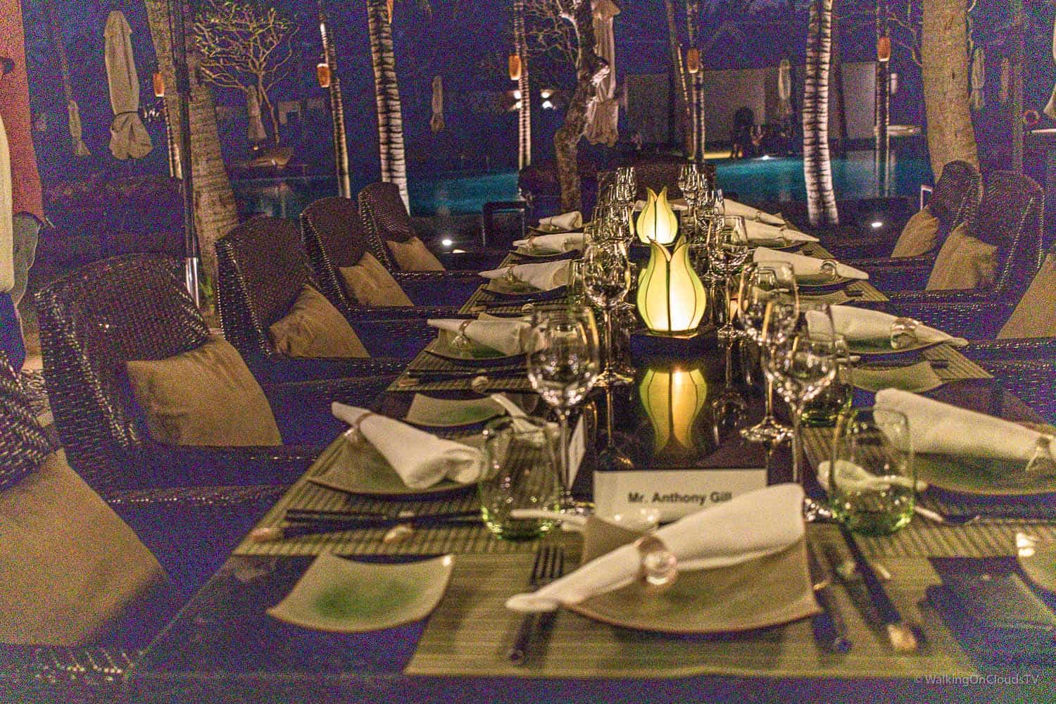 Das Four Seasons Resort - The Nam Hai - Hoi An, Vietnam. 100 Villen verteilt auf 35 Hektar direkt am Meer, riesige Poollandschaft, Spa, Wellness, fantastisches Essen, Erholung und Entspannung vom Feinsten