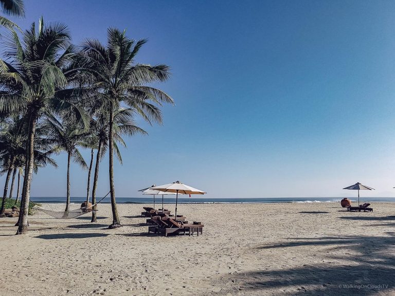 Das Four Seasons Resort - The Nam Hai - Hoi An, Vietnam. 100 Villen verteilt auf 35 Hektar direkt am Meer, riesige Poollandschaft, Spa, Wellness, fantastisches Essen, Erholung und Entspannung vom Feinsten
