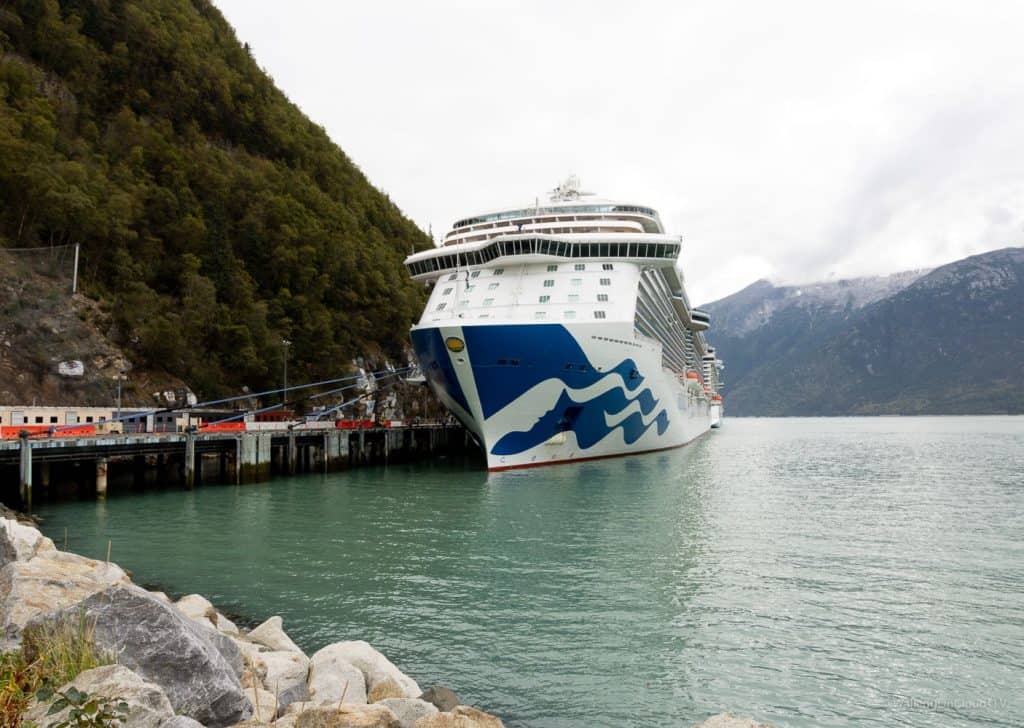 Alaska-Kreuzfahrt Princess Cruises - Royal Princess - Einschiffen - erster Eindruck - Kreuzfahrt erleben als Single, Best-Ager und Rentner - Was bietet das Schiff