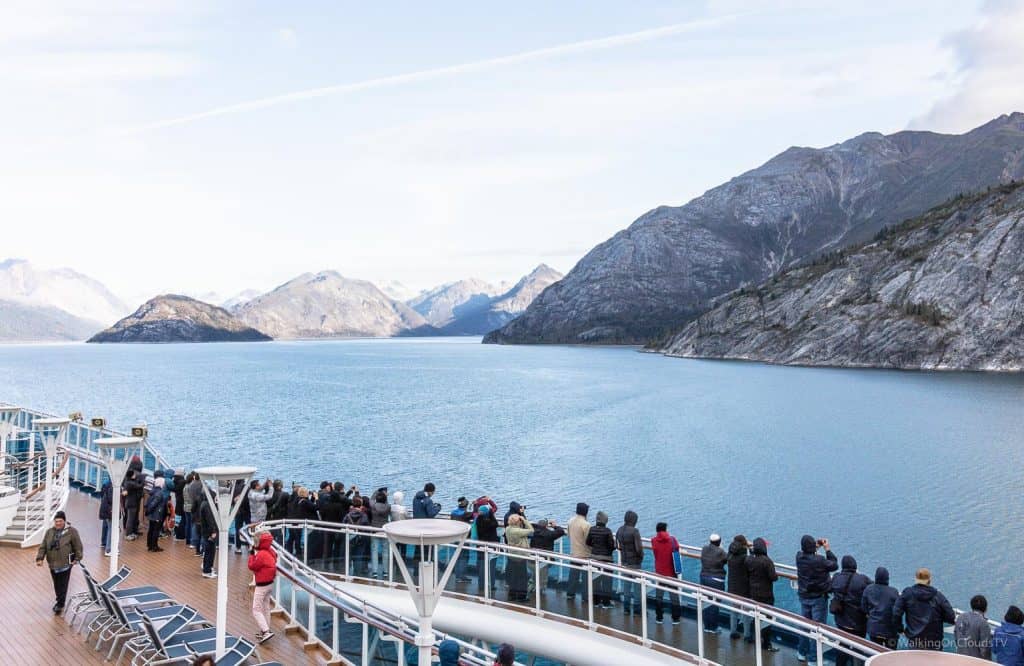 Alaska-Kreuzfahrt Princess Cruises - Royal Princess - Einschiffen - erster Eindruck - Kreuzfahrt erleben als Single, Best-Ager und Rentner - Was bietet das Schiff