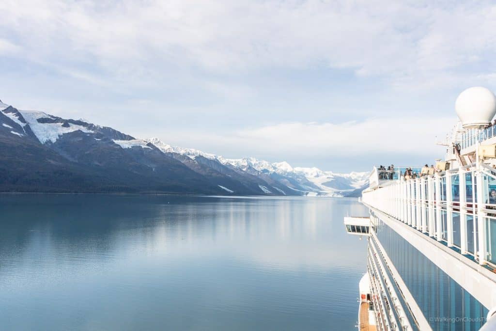 Alaska-Kreuzfahrt Princess Cruises - Royal Princess - Einschiffen - erster Eindruck - Kreuzfahrt erleben als Single, Best-Ager und Rentner - Was bietet das Schiff