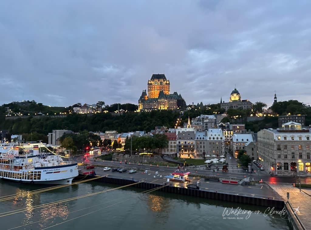 New York Kreuzfahrt von Quebec - meine Eindrücke - Abschied von Quebec