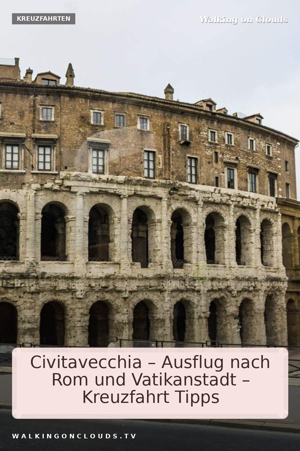 Kreuzfahrt mit der TUI Mein Schiff 5 war Civitavecchia nahe Rom. Sehenswürdigkeiten in Rom und der Papst im der Vatikanstadt. Tipps zur