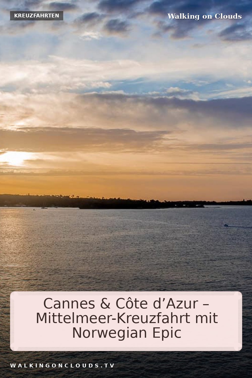 Mit dem Tenderboot nach Cannes und zur Côte d'Azur auf der Mittelmeer-Kreuzfahrt mit Norwegian Epic. Fitness und Yoga auf dem Kreuzfahrtschiff